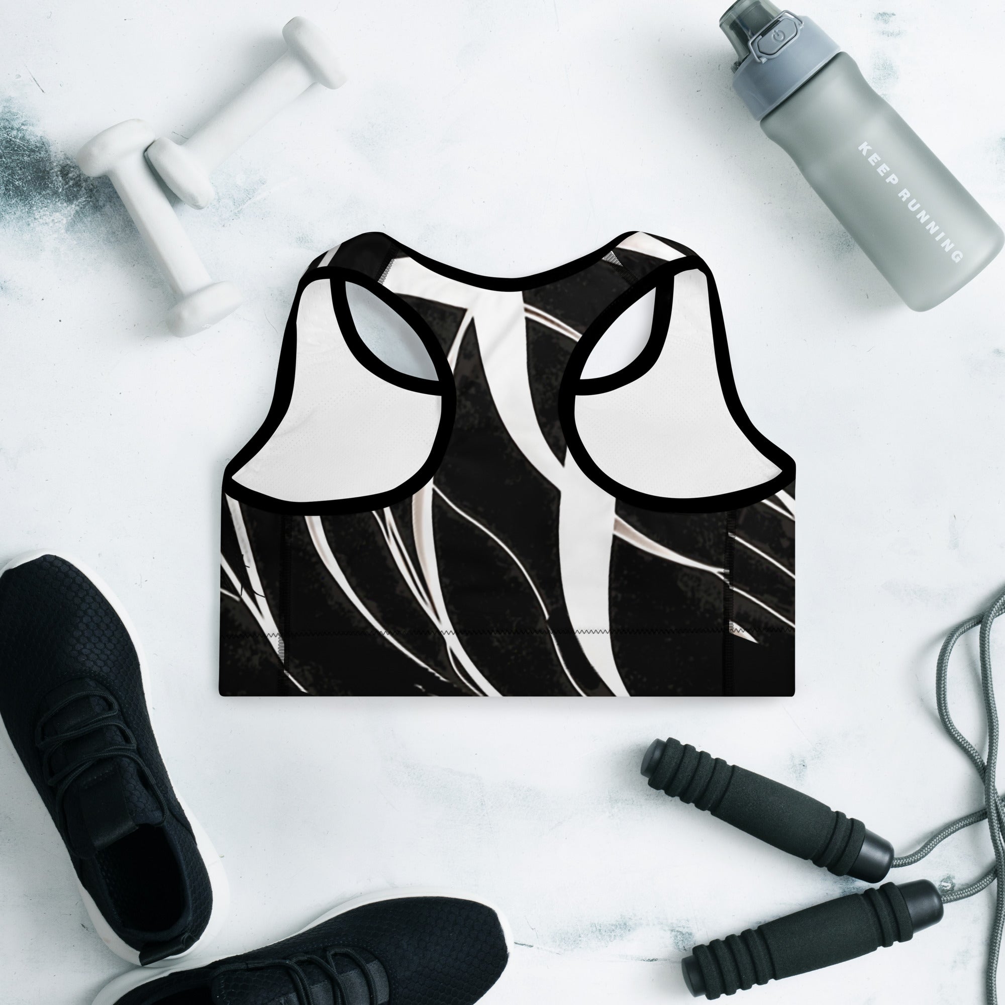 Sports Bra Gym top or Dance top. Yoga top or bra for pilates. La Danza by WickedYo.